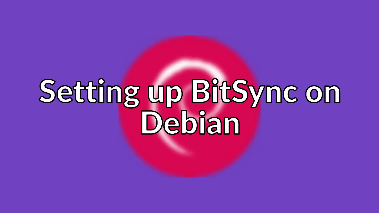 Setting up BitTorrent Sync on Debian