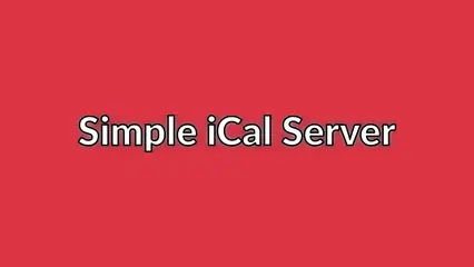 Simple iCal Server