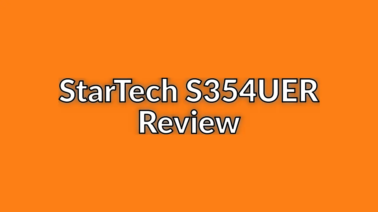 Creating a 4x 1.5TB storage array with the StarTech S354UER