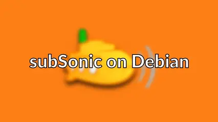 subSonic on Debian